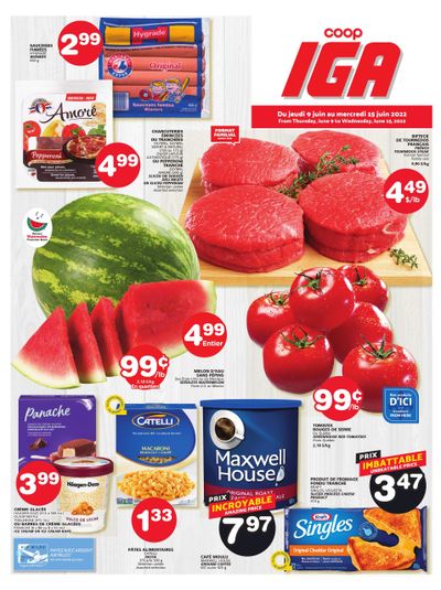 Coop IGA Flyer June 9 to 15
