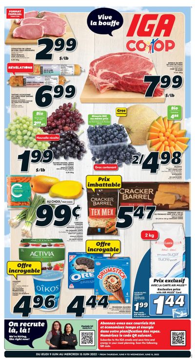 IGA (NB) Flyer June 9 to 15