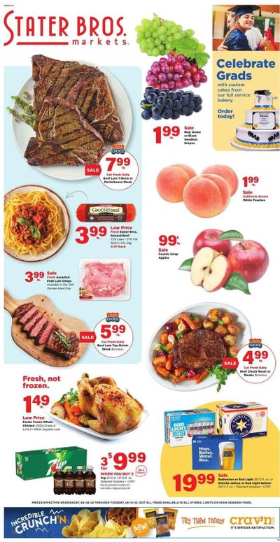 Stater Bros. (CA) Weekly Ad Flyer June 7 to June 14