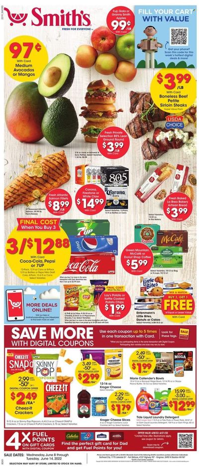 Smith's (AZ, ID, MT, NM, NV, UT, WY) Weekly Ad Flyer June 7 to June 14