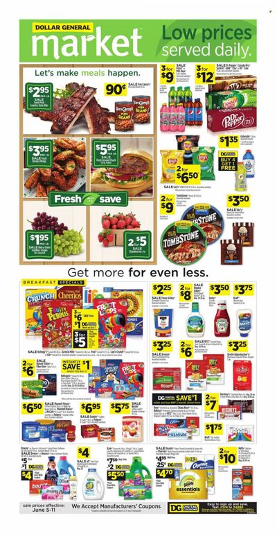 Dollar General (IN, OH) Weekly Ad Flyer June 7 to June 14