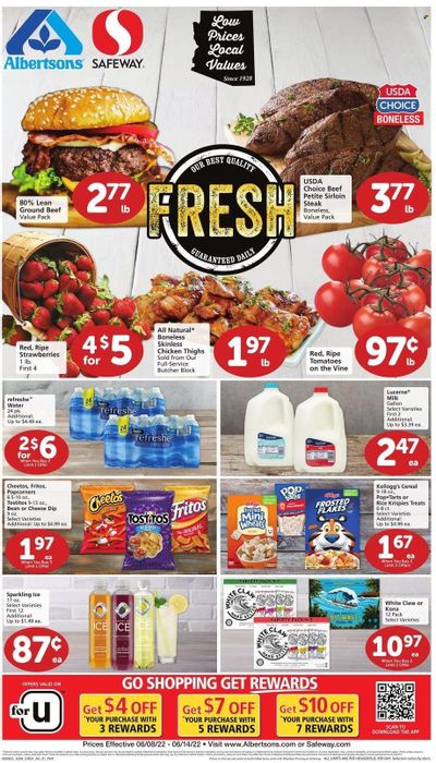 Safeway (AZ, CO, ID, MT, NE, NM) Weekly Ad Flyer June 7 to June 14