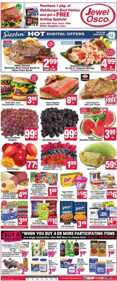 Jewel Osco (IL) Weekly Ad Flyer June 7 to June 14