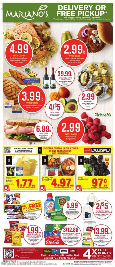 Mariano’s (IL) Weekly Ad Flyer June 7 to June 14