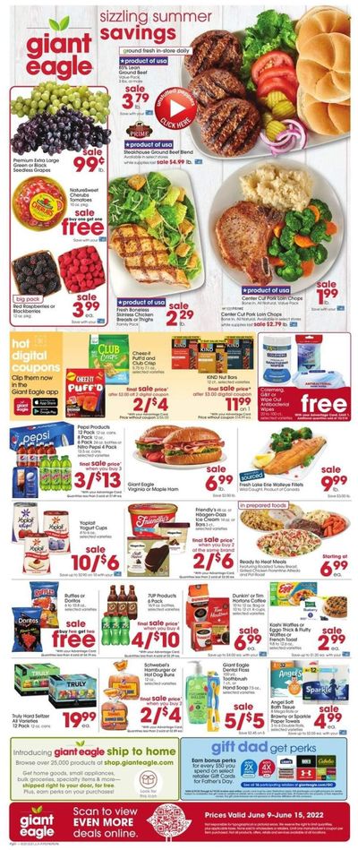 Giant Eagle (OH, PA) Weekly Ad Flyer June 7 to June 14