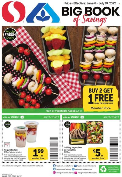 Safeway (OR) Weekly Ad Flyer June 7 to June 14