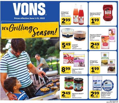 Vons (CA) Weekly Ad Flyer June 7 to June 14