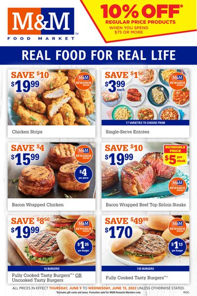 M&M Food Market (Atlantic & West) Flyer June 9 to 15