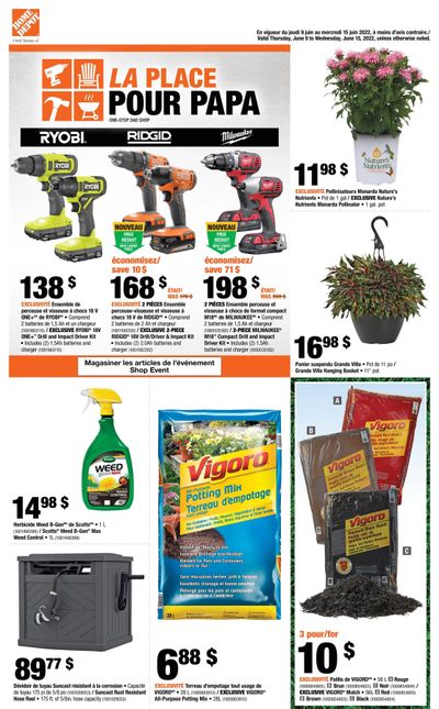 Home Depot (QC) Flyer June 9 to 15