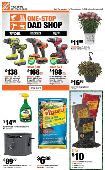 Home Depot (ON) Flyer June 9 to 15