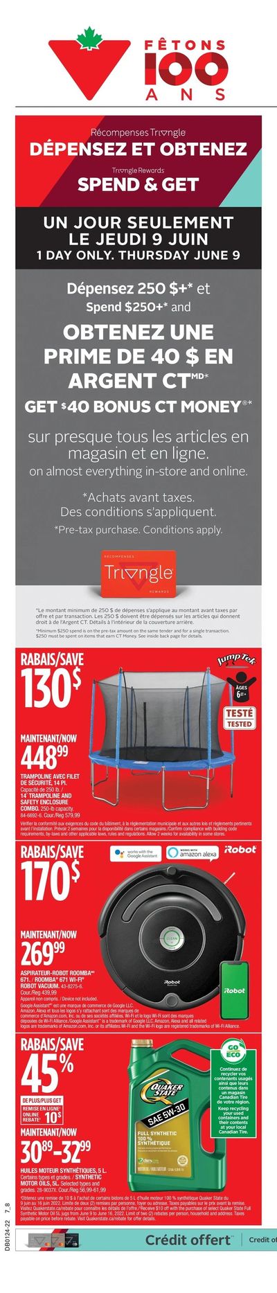 Canadian Tire (QC) Flyer June 9 to 15