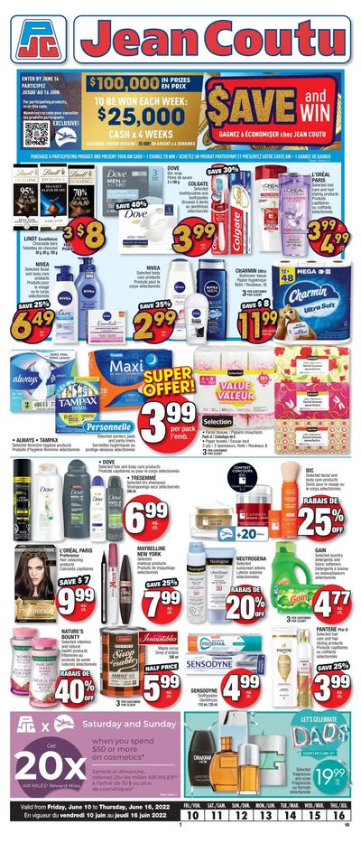 Jean Coutu (NB) Flyer June 10 to 16