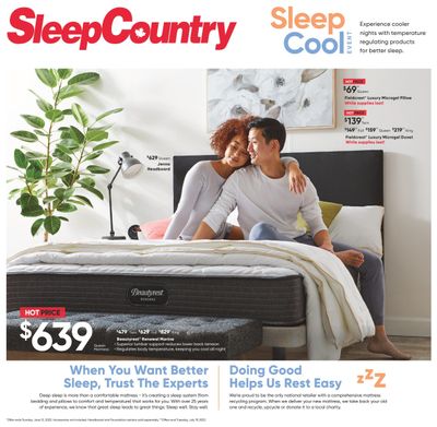 Sleep Country Flyer June 6 to 12
