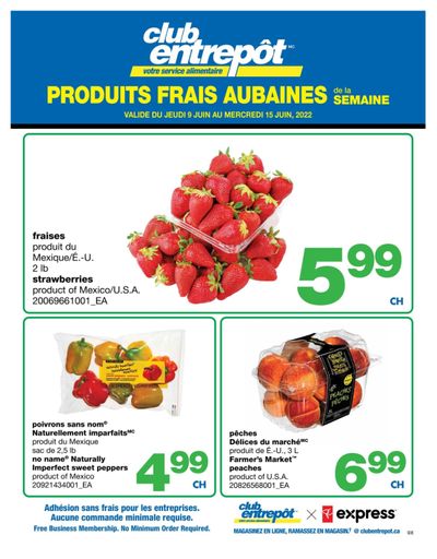 Wholesale Club (QC) Fresh Deals of the Week Flyer June 9 to 15