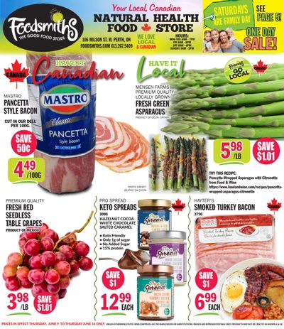 Foodsmiths Flyer June 9 to 16