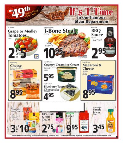The 49th Parallel Grocery Flyer June 9 to 15