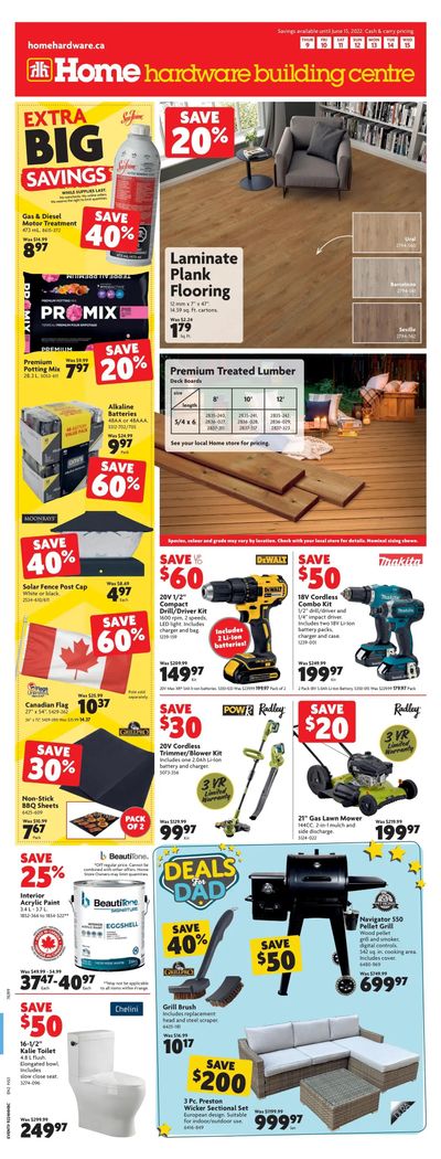 Home Hardware Building Centre (Atlantic) Flyer June 9 to 15