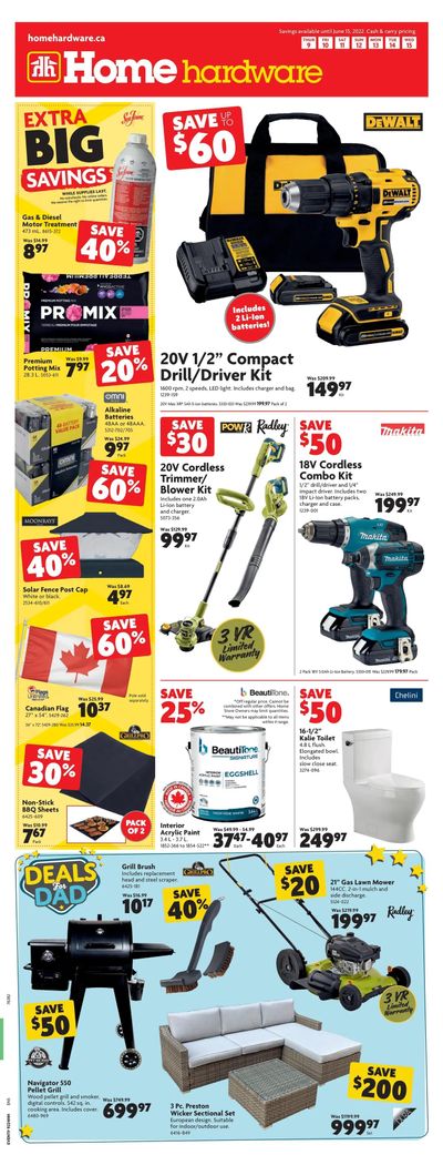 Home Hardware (BC) Flyer June 9 to 15