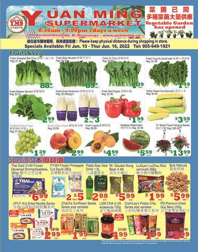 Yuan Ming Supermarket Flyer June 10 to 16