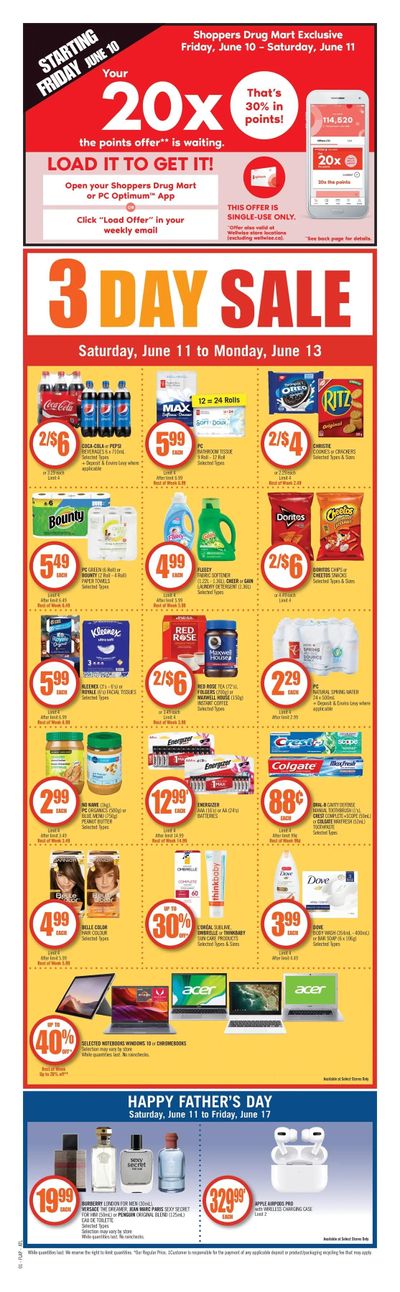 Shoppers Drug Mart (Atlantic) Flyer June 11 to 17