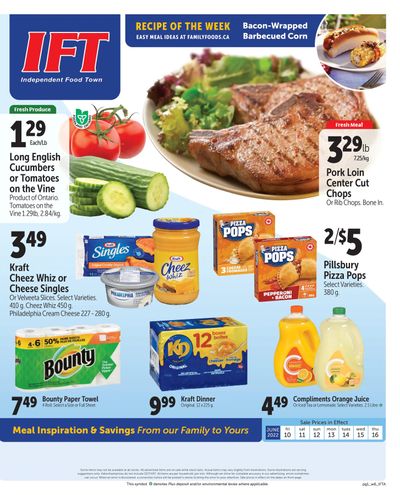 IFT Independent Food Town Flyer June 10 to 16