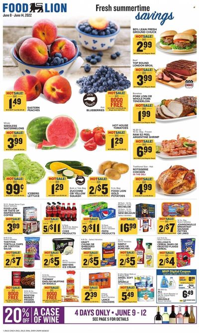 Food Lion (NC) Weekly Ad Flyer June 9 to June 16