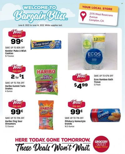Grocery Outlet (CA, ID, OR, PA, WA) Weekly Ad Flyer June 9 to June 16