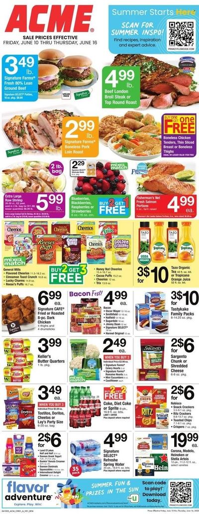 ACME (DE, NJ, NY, PA) Weekly Ad Flyer June 9 to June 16