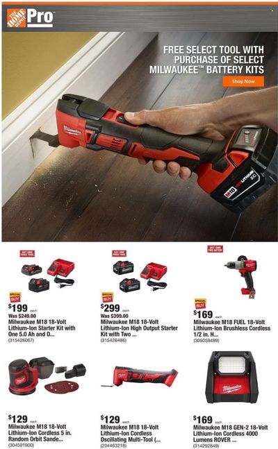 The Home Depot Weekly Ad Flyer June 9 to June 16
