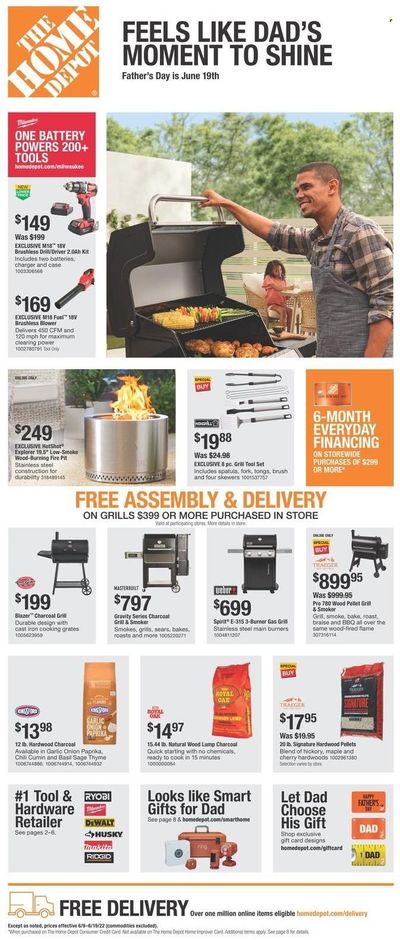 The Home Depot Weekly Ad Flyer June 9 to June 16