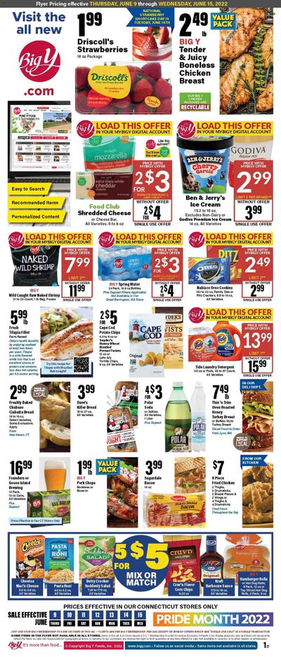 Big Y (CT) Weekly Ad Flyer June 9 to June 16