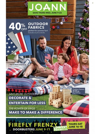 JOANN Weekly Ad Flyer June 9 to June 16