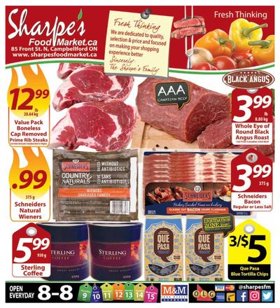 Sharpe's Food Market Flyer June 9 to 15