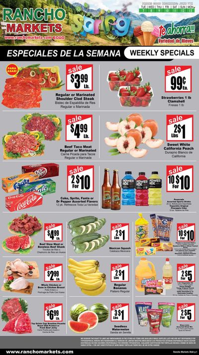 Rancho Markets Weekly Ad Flyer June 9 to June 16