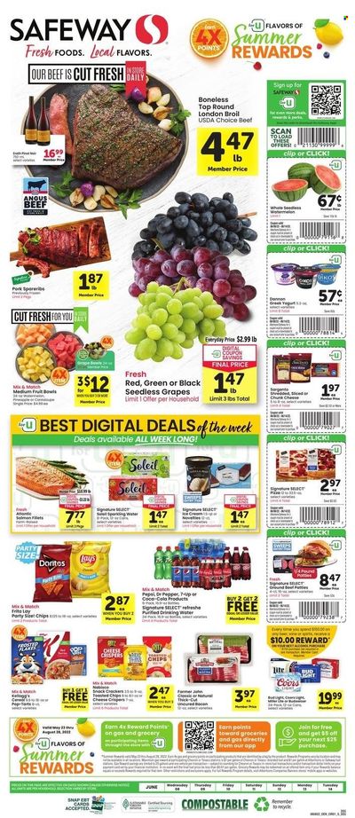 Safeway (SD) Weekly Ad Flyer June 9 to June 16