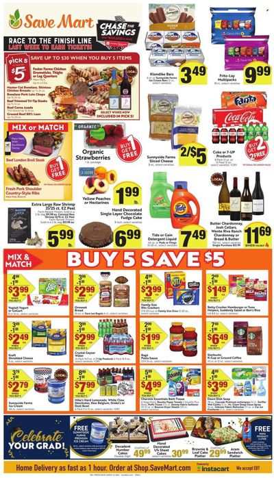 Save Mart (CA, NV) Weekly Ad Flyer June 9 to June 16