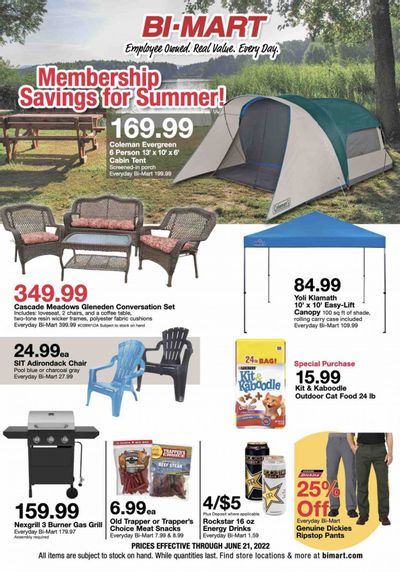 Bi-Mart (ID, OR, WA) Weekly Ad Flyer June 9 to June 16
