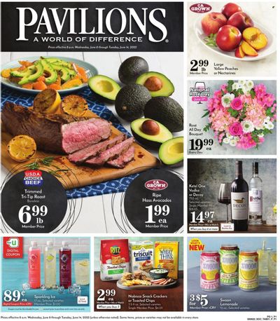 Pavilions (CA) Weekly Ad Flyer June 9 to June 16