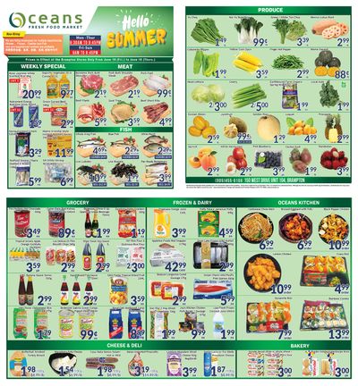 Oceans Fresh Food Market (Brampton) Flyer June 10 to 16