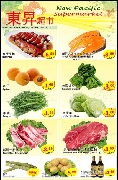 New Pacific Supermarket Flyer June 10 to 13