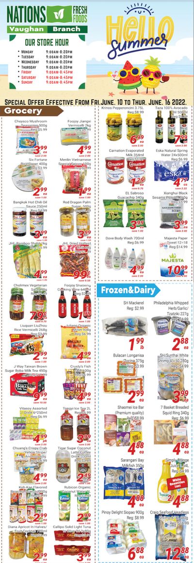 Nations Fresh Foods (Vaughan) Flyer June 10 to 16
