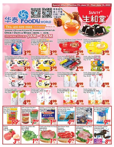 Foody World Flyer June 10 to 16