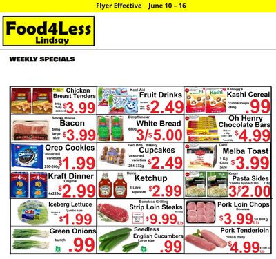 Food 4 Less Flyer June 10 to 16