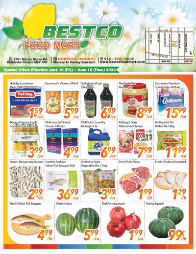BestCo Food Mart (Etobicoke) Flyer June 10 to 16