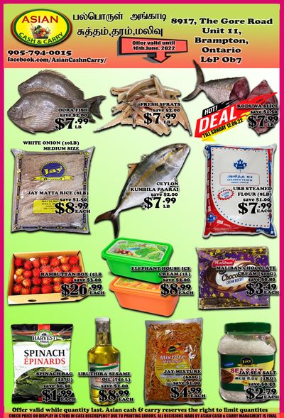 Asian Cash & Carry Flyer June 10 to 16