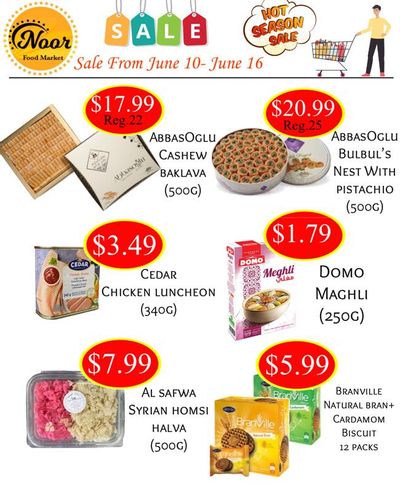 Noor Food Market Flyer June 10 to 16