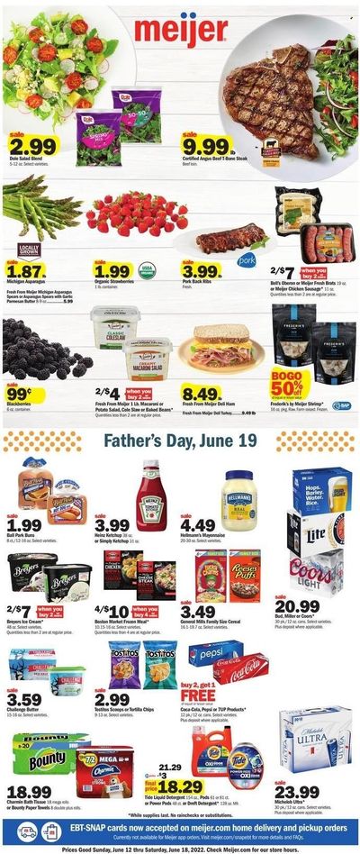 Meijer (WI) Weekly Ad Flyer June 10 to June 17