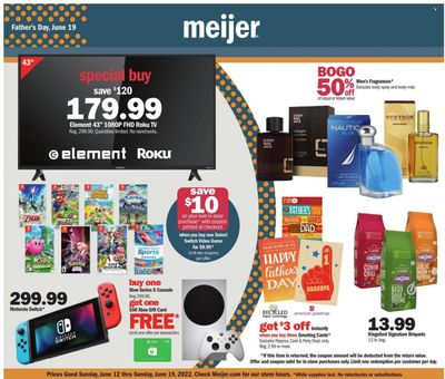 Meijer (IL, IN, KY, MI, OH, WI) Weekly Ad Flyer June 10 to June 17