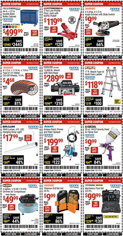 Harbor Freight Weekly Ad Flyer June 10 to June 17