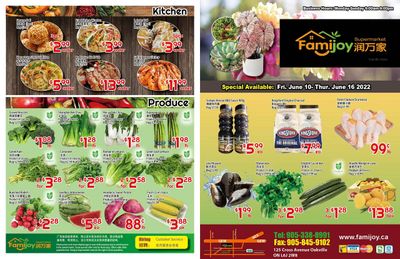 Famijoy Supermarket Flyer June 10 to 16